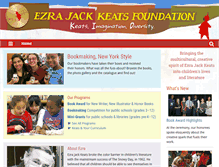 Tablet Screenshot of ezra-jack-keats.org